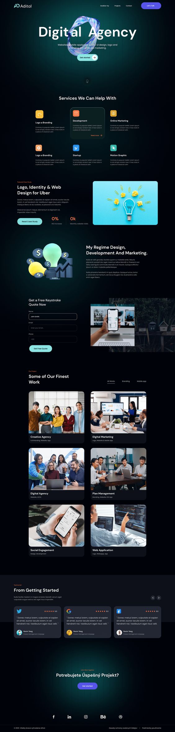Luxury Agency Web