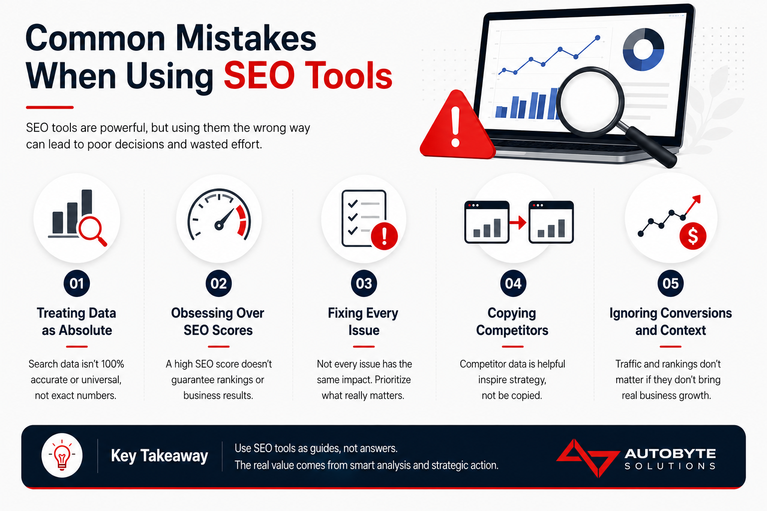 Common Mistakes When Using SEO Tools